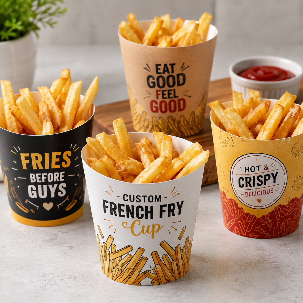 Custom French Fry Cups for Food Trucks