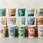 custom double wallpaper cup