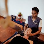 Warm herbal oil is the heart of every Abhyanga session at Safe Healing Center.